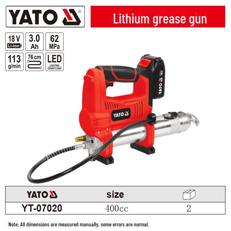 YATO 18V Portable Lithium Battery Grease Gun