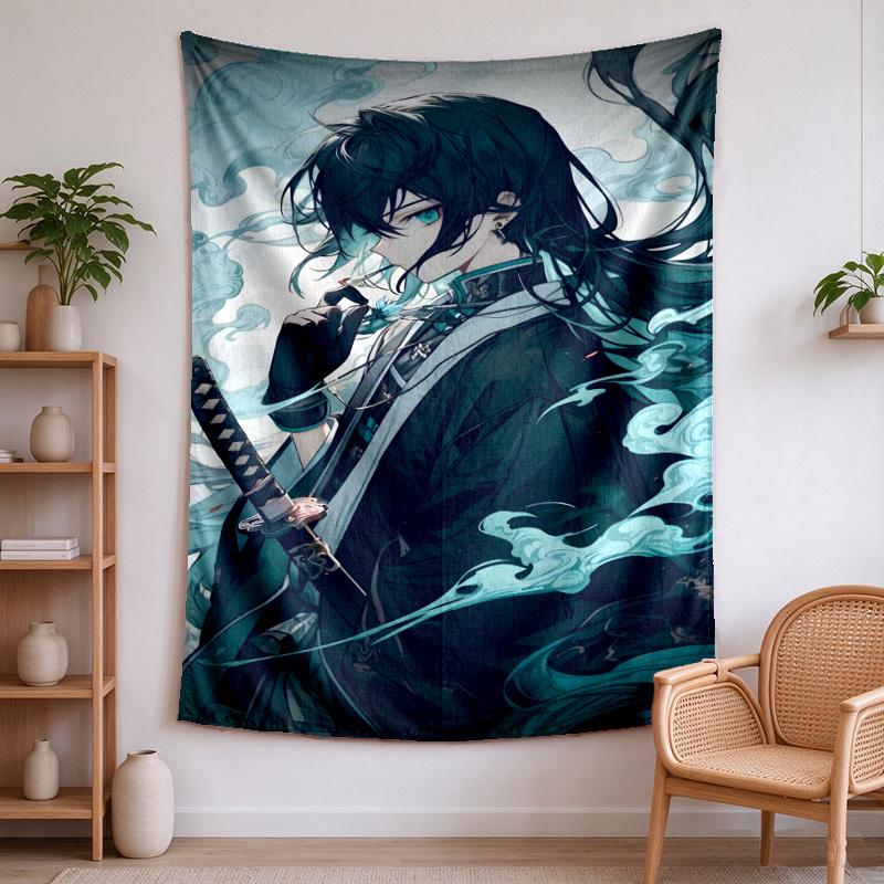 Muichirou  Tapestry wall decor—perfect for bedrooms living rooms and dorm rooms Easy to install it enhances your space and creates a warm  comfortable