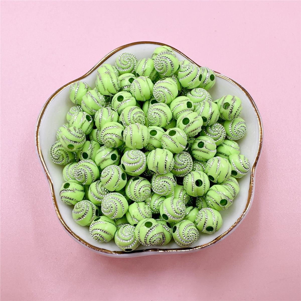 

Главная Товары для вечеринок Ожерелья Бусины россыпью 8 мм Бусины-разделители Акриловые украшения Изготовление браслетов со стразами 100 шт. яблочный зеленый