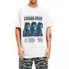 Men's Conan Gray Found Heaven T Shirts 100 Cotton Clothing Summer Short Sleeve T Shirt O Neck Harajuku Tshirt Big Size 5XL 6XL