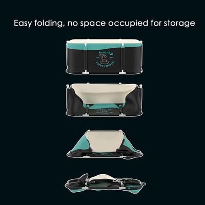 Foldable Bathtub Portable Baby Bath Tub Large Insulation Hot Tub for Baby Adult Sweat Steaming Foot Spa Bath Bucket Bathtubs