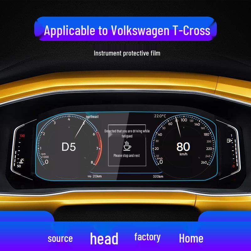 Volkswagen T-Cross Anti-Scratch Navigation Screen Protector Film