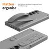Samsung Z Fold7 Phone Case with Wristband, Pen Slot, Hinge Cover, and Screen Protection