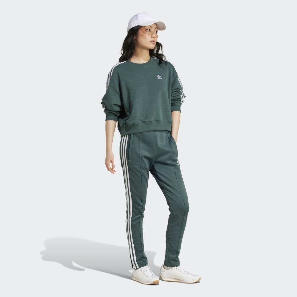 Adidas Classic 3 Stripes Crewneck Sweatshirt Iy2138 AXS