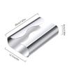 Silver Mirror Napkin Holder Stainless Steel Tissue Case Practical Paper Storage Box  Hotel