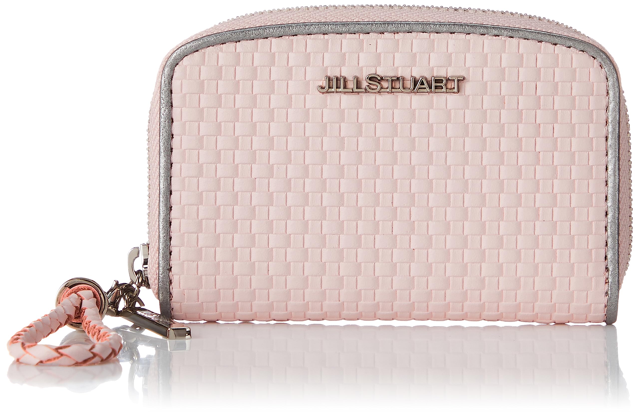 

Jill Stuart Blaze зі шкіри з коров ячої та козячої шкіри та металевим Цей чохол для карток пропонує простий, але вишуканий і містить оригінальний рожевий