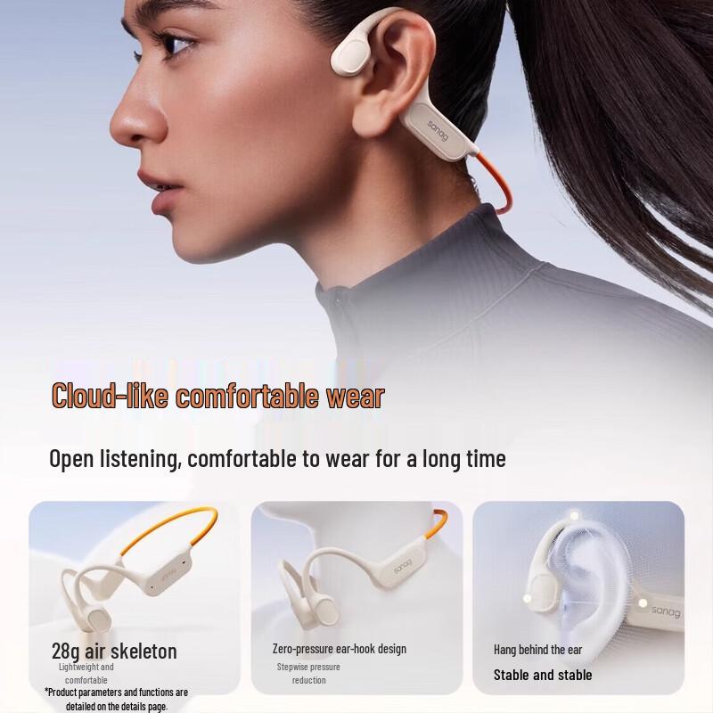 SANAG B33S 32GB Bone Conduction Swimming Headphones