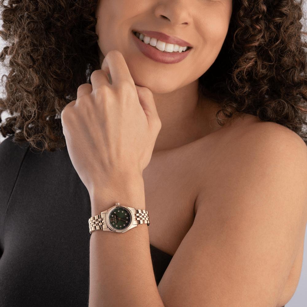 Michael Kors MK4842 Lexington Grünes Zifferblatt Damenuhr