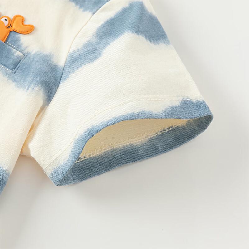 David Bella Sommer-T-Shirt & Jeans Set für Jungen