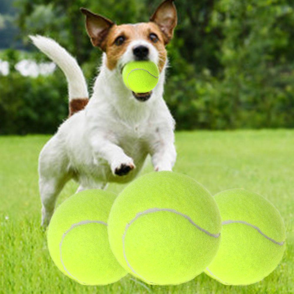 Professional Playing Game Fluorescent Yellow Sport Tournament Tennis Ball Fibrous Felt Covered