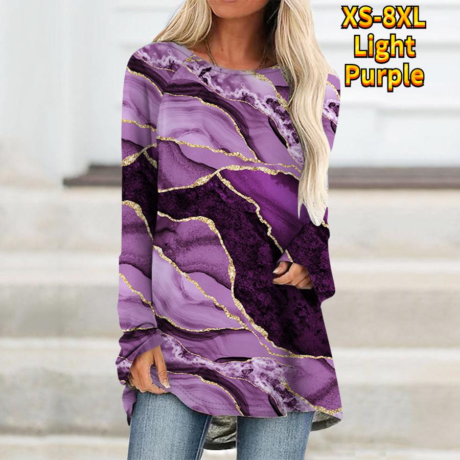 Женская футболка с абстрактным рисунком в полоску Футболки с принтом Женская модная — фото 4