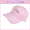 Cute Cartoon Cat Cotton Baseball Cap With Adjustable Fit For Casual Wear