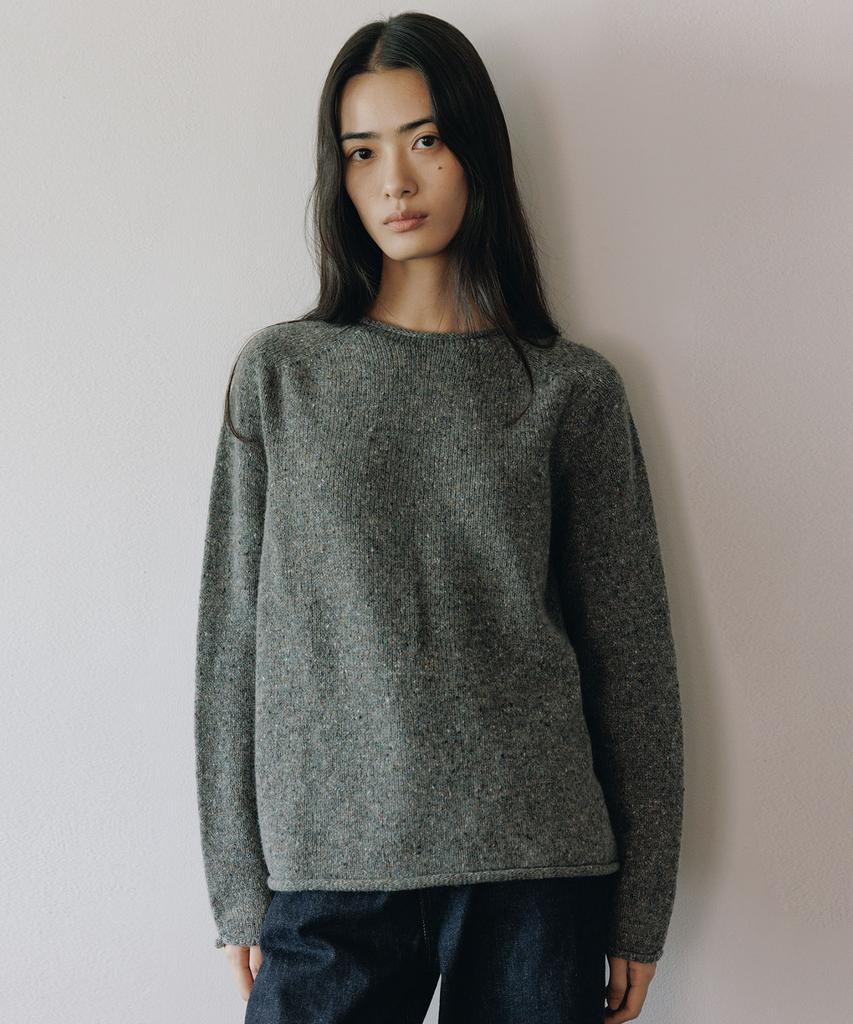 Beullaengkeulumumeon Rolled Edge Crew Sweater_St. Kilda
