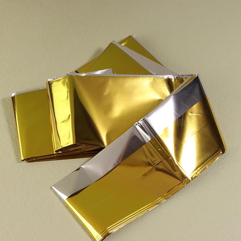 Outdoor Emergency Thermal Blanket Survival Rescue First Aid Blanket Folding Hypothermia Windproof Explore Camping Mat Pad