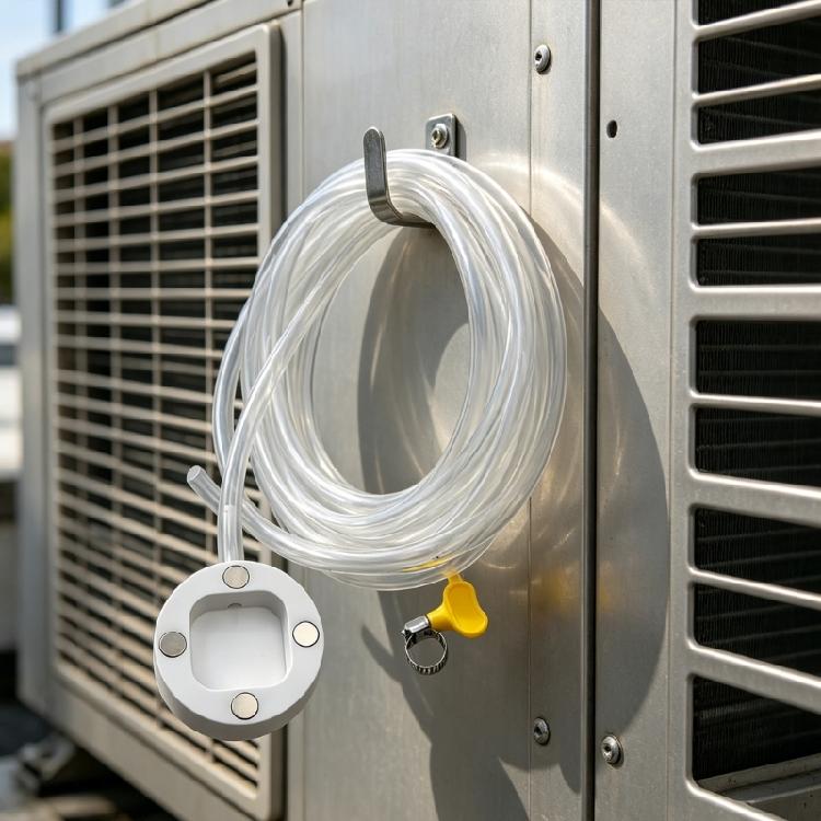 Window Drainage Hose Adapter Magnetic Window Air Conditioner Drain Kit Universal Air Conditioner Water Hose Extension