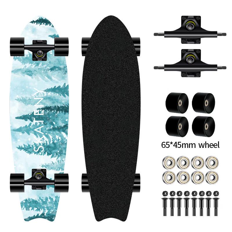 WEZHO Fishtail Cruiser Skateboard