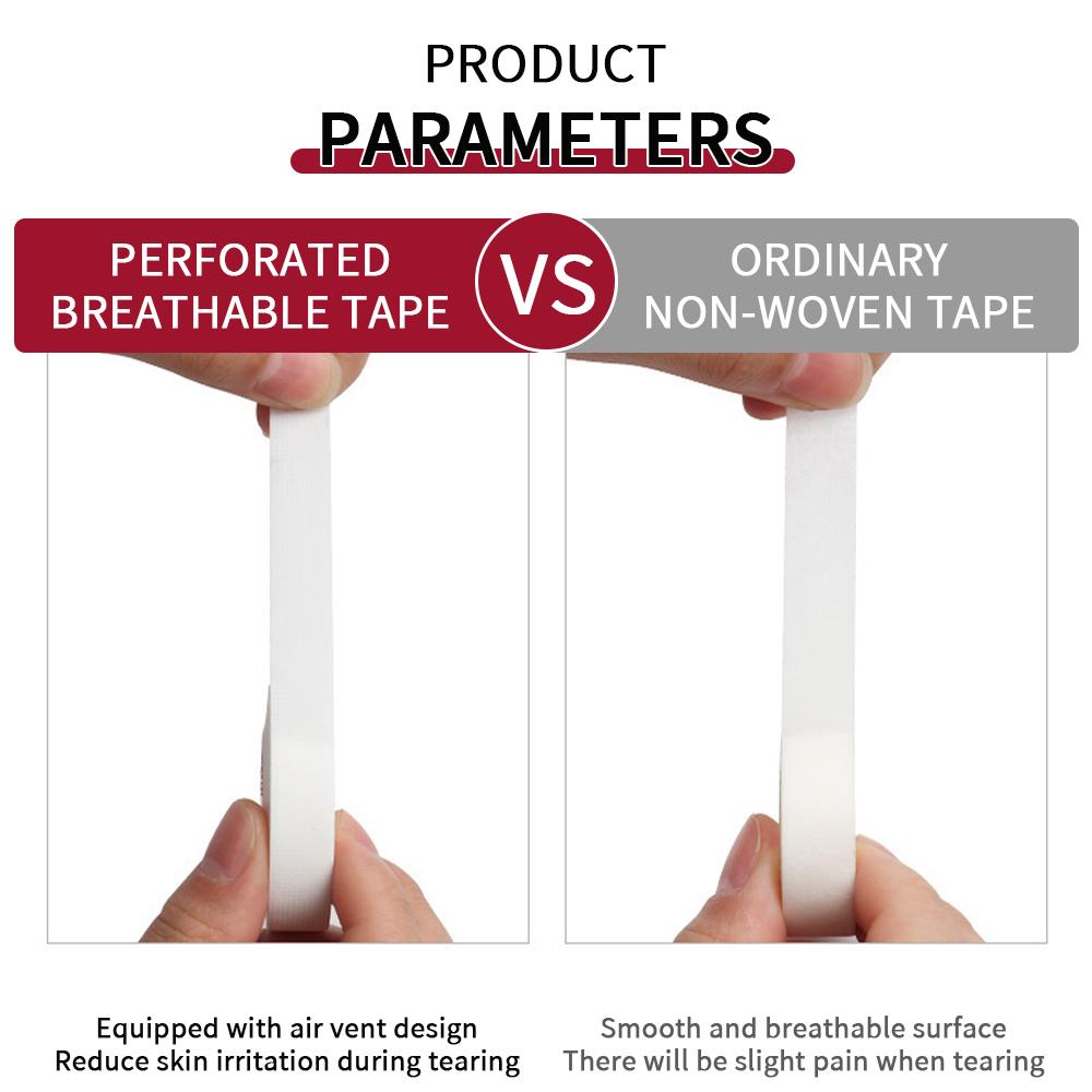 Japanese Eyelash Tape Breathable Tape for Eye Stickers Makeup Tools Eye Patches for Extension Easy To Tear Salon