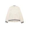 New MLB SS24 Baseball Jacket Unisex Cream 3AJPM0441-43CRS
