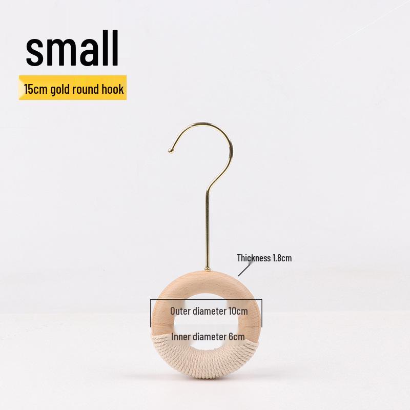 Solid Wood Acrylic Clip Hanger for Clothing Stores – Perfect for Children's Wear, Women's Wear, Pants, Scarves, Hats, and Socks.