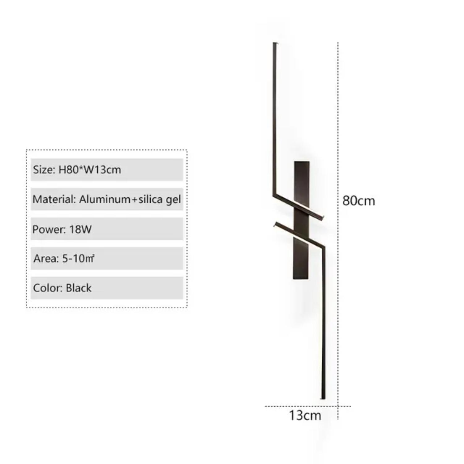 

Новые внутренние светодиодные настенные светильники для телевизора, дивана, фона, спальни, прикроватные светильники, черные светодиодные настенные светильники, декор, коридор, проход, настенное бра, освещение Neutral Light