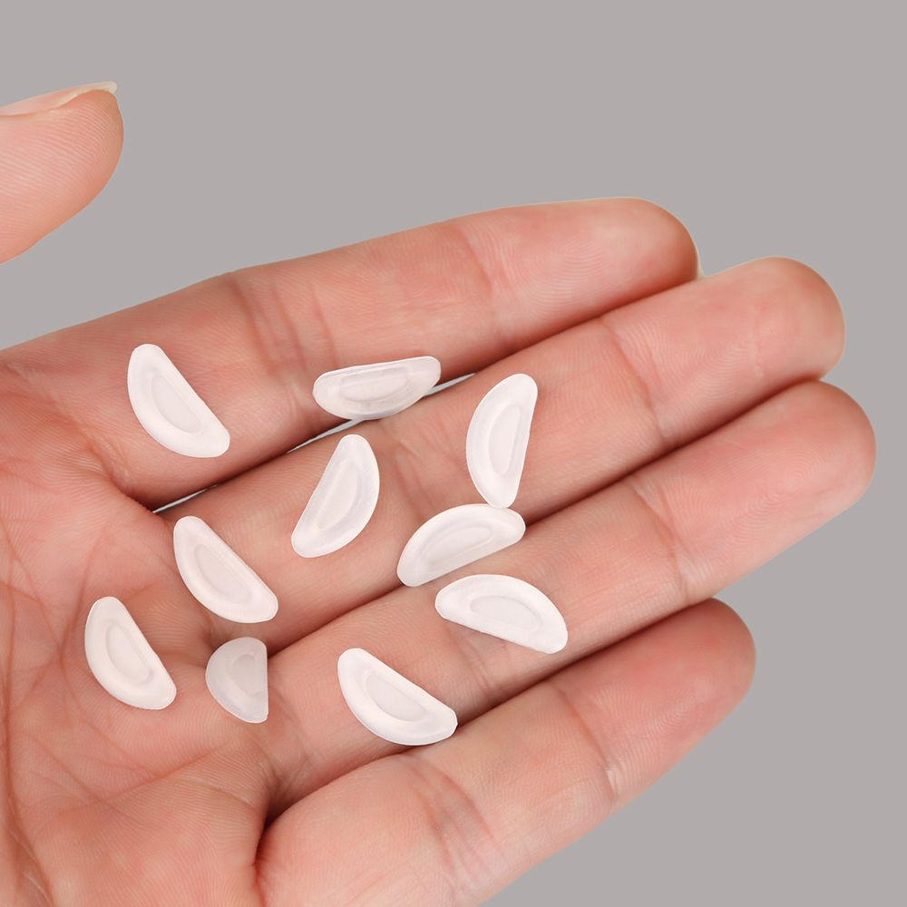 Komfortable Tynne Sklisikre Neseputer til Briller Briller Briller Tilbehør Silikon