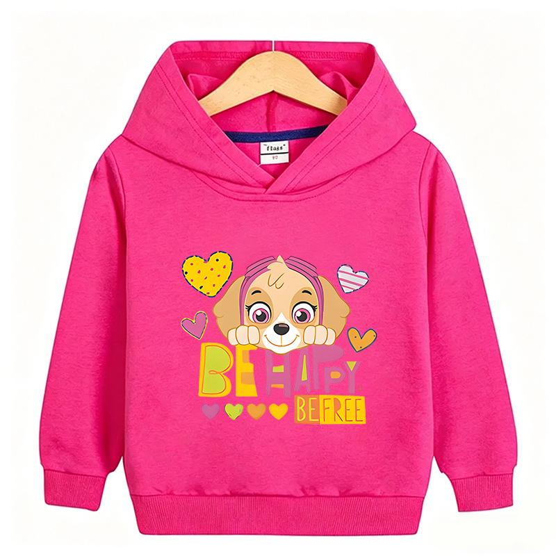 

Skye girls hoodie pullover Cartoon Children hoodie toddled girls teen Spring Autumn 4 to14 y back to school 100