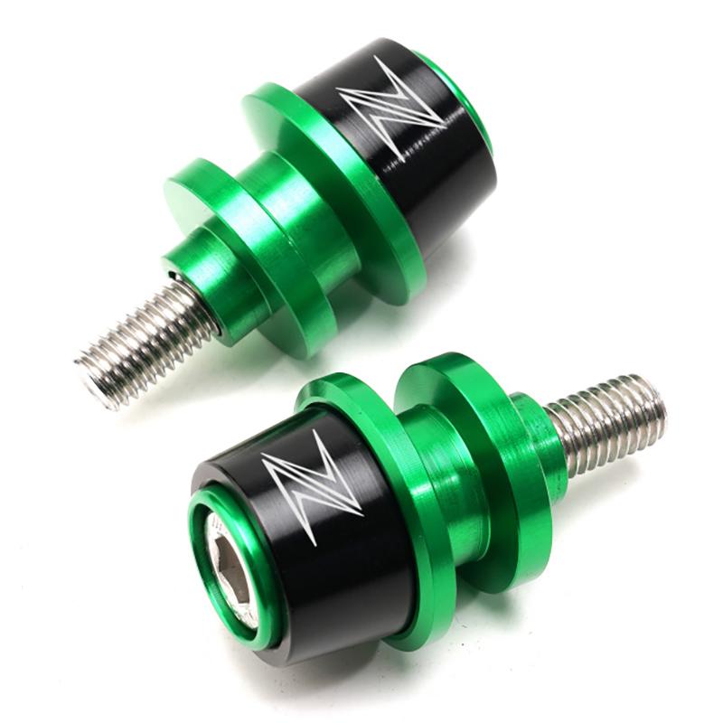 For Kawasaki Z900 Z650 Z1000 Z1000R Editon   Z800 8MM Motorcycle Swingarm Slider Spools CNC Aluminum