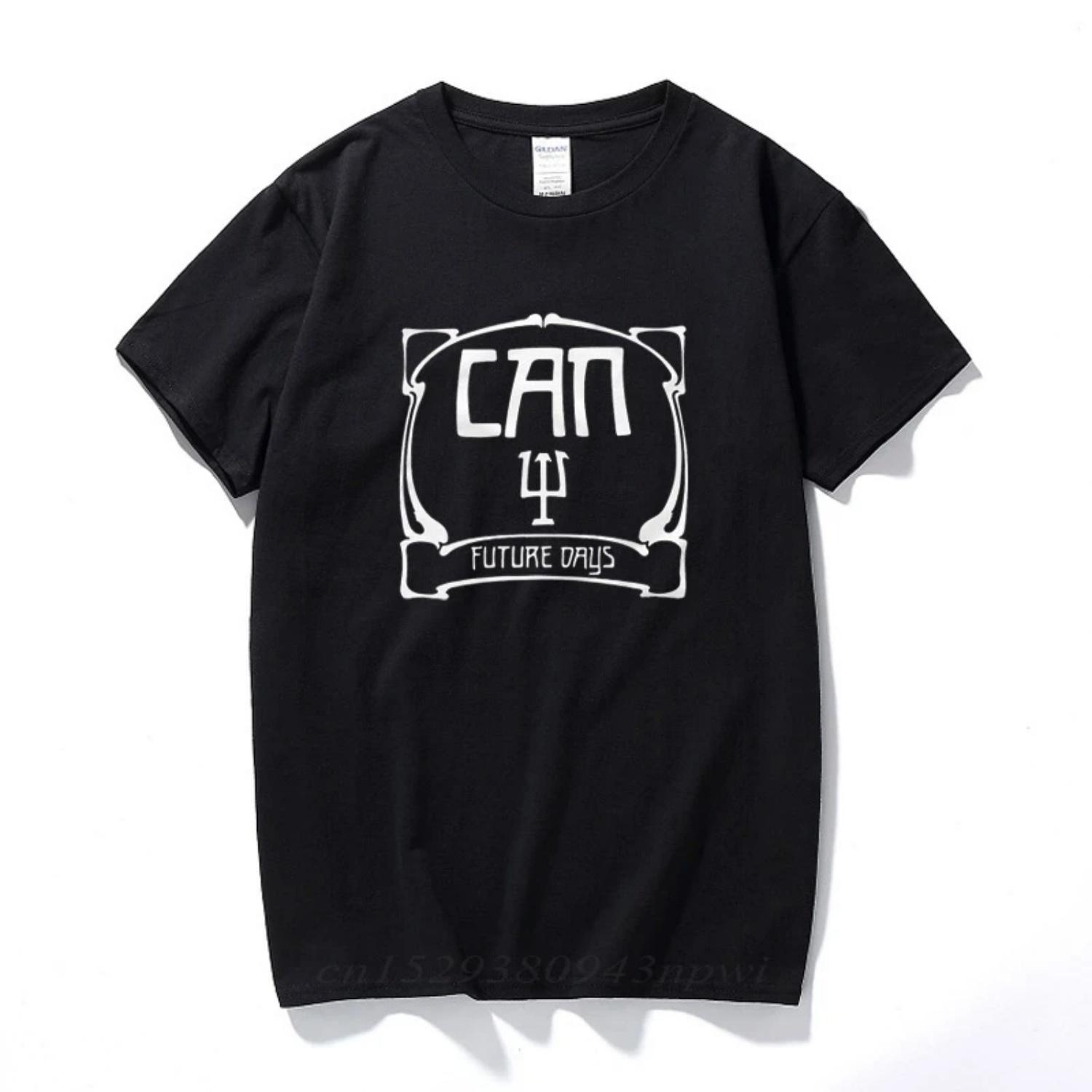 Футболка Can Future Days Tribute Krautrock, 100% хлопок PSwagium, футболка с короткими рукавами, модная футболка Camisetas hombre XXXXXL разноцветный