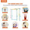 Wall Gym for Kids 7 In 1 Steel Indoor Kids Gym for Exercise Climbing Toys