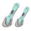 2 Pcs Cat Dog Food Scoop Adjustable Pet Food Measuring Cup with Scale Pet Food Feeding Scoop for Cats Dogs Rabbits Kitchen Gadgets for Rice Flour