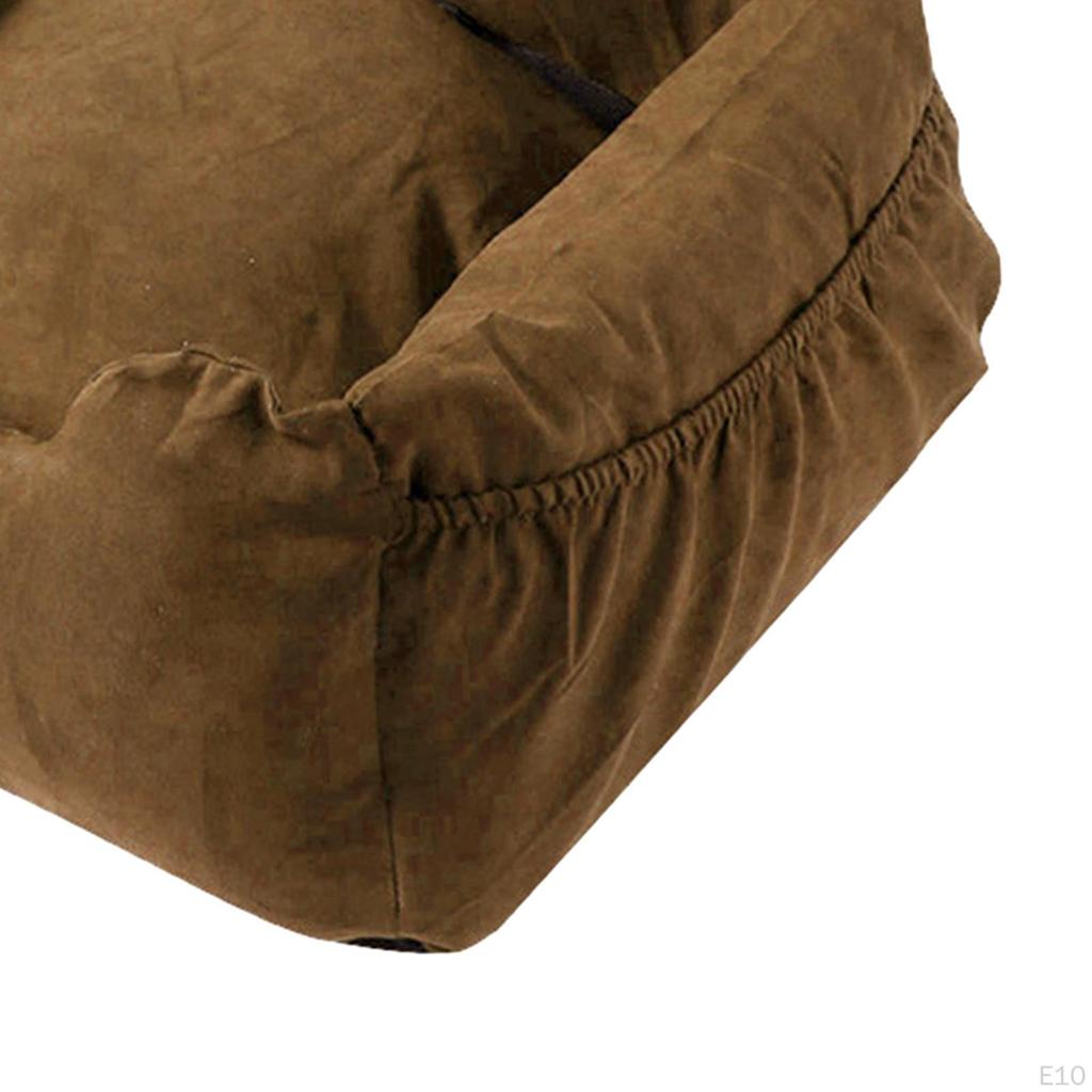 Dog Car SUV Seat Pet Bed with Fixed Strap Lightweight Durable Multipurpose Easily Install