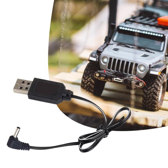 RC Car Charging Cable with Indicator Light 3.5mm Jack Plug