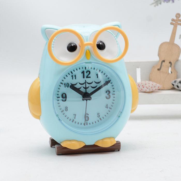 Cute Cartoon Owl Alarm Clock Clocks Daily General Merchandise Export Student Wake-up Clock