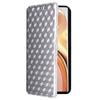For Ulefone Note 17 Pro Case PU Leather Phone Cover Rhombus Pattern Stand Function