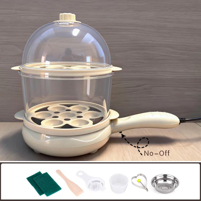 Canxiang Non-Stick Electric Frying Pan: Poached Eggs, Dumplings, Pot Stickers & Breakfast Cooker
