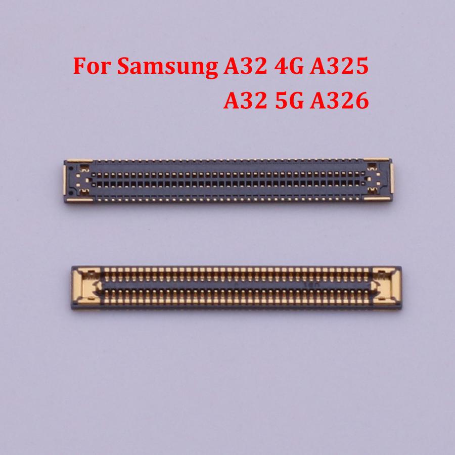 10PCS 78Pin 40Pin For Samsung A32 A22 A12 A72 A02 A03 A33 A53 A23 A13 A73 A52 Plug USB Charging Port On Board FPC Connector