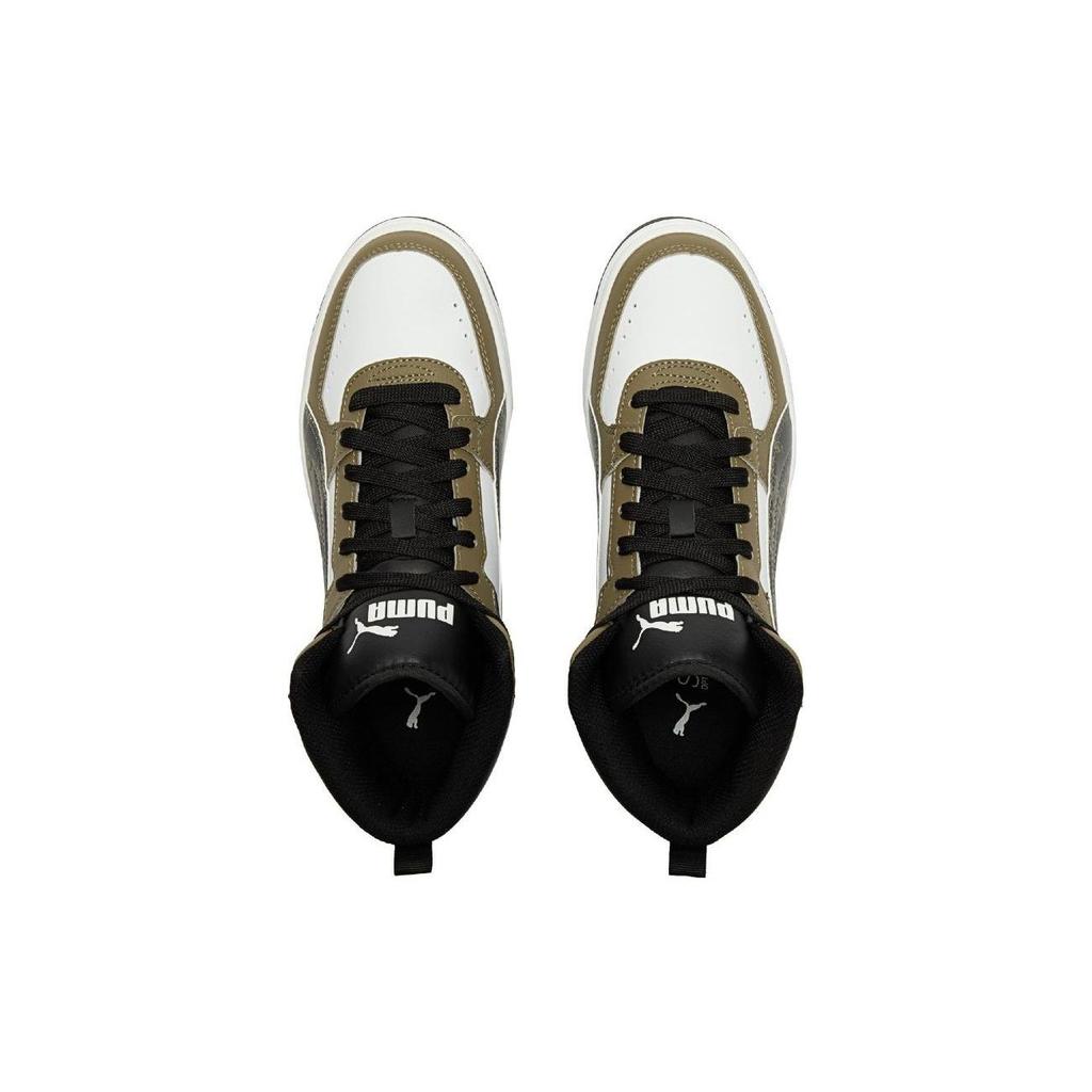 Puma Rebound Joy Camo High-Top Sneakers Unisex Sneakers Brown Green 391904-02