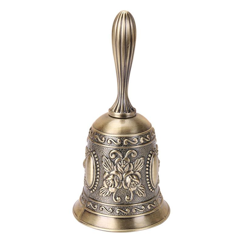 Metal Bell For Restaurant Bar With Handheld Ringing For Dining And Service