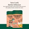 VAHDAM India, Infusions, Herbal Tea, Ashwagandha Cinnamon, Caffeine Free, 18 Infusion Bags, 28.8g (1.02oz)