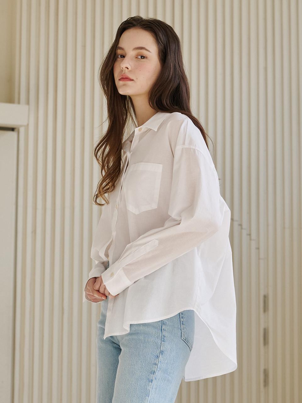 Nub Essential Cotton Shirt - White
