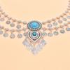 Retro Chain Belt Multi Layer Waist Chain with Coin and Fringe Designing for Belly Dance Costumes and Party Outfits