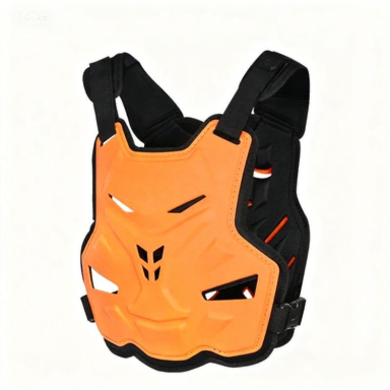 Motorcycle Armor Shirt Jacket with Chest Guard, Summer Impact Resistant Protective Top for Off-Road Racing Riding
