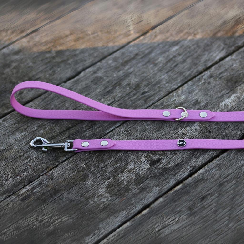 Hexa City Dog Leash, Width , S, /Lavender