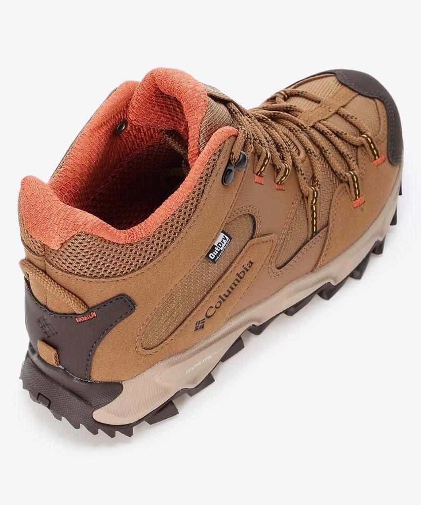 Columbia Sabre Six Mid Outdry YL9060 Hiking Size Women's Shoes, Boots, 286 Elk/6 (23cm)