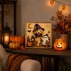 Kit for Adults Kids Halloween Dog Design DIY 5D Set with Round Drills