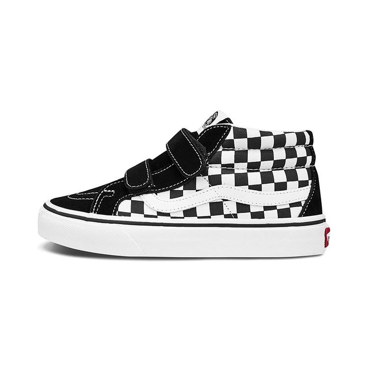 (PS) Vans Sk8-Mid Reissue V Checkerboard - Black White Kids VN00018THRK EU 34