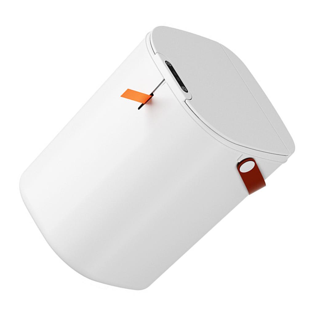 20L Sensor Trash Can with Handle ABS Automatic Induction Touchless Garbage Can for Bathroom