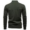 Polo Ralph Lauren 2025 Autumn/Winter Embroidery New Half Zipper Men's Stand Up Collar Cotton Sweater Business Casual Knitted Sweater