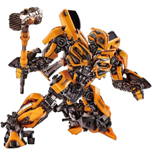 Doyusha Transformers: The Last Knight Bumblebee Plastic Model, Approximately 92mm Tall