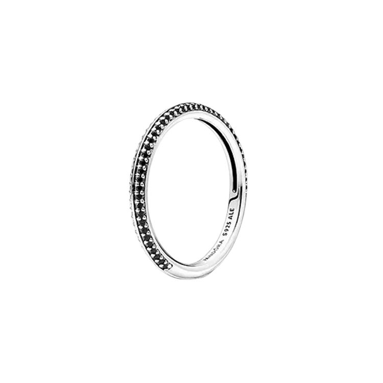Pandora Fashion Trendy Sweet Ring Unisex rings Silver 199679C02 46